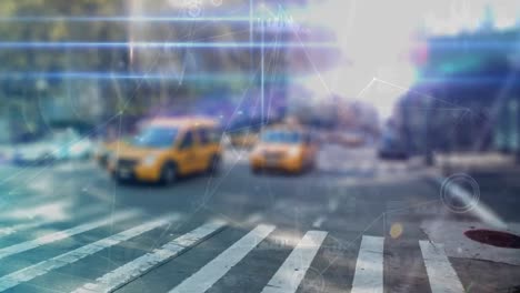 luces grandes con conexiones de datos internas