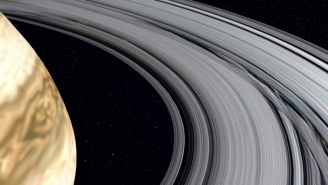 Saturn's Majestic Rings