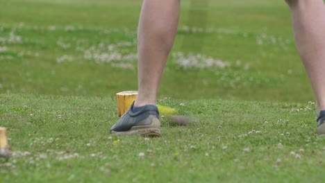 campo de golf con pelota
