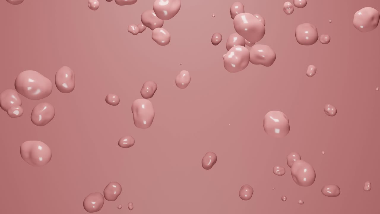 Animazione astratta di sfondo con forme fluide.