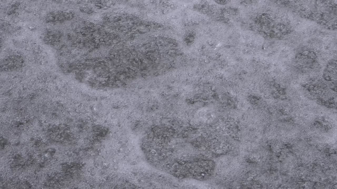 aguas residuales en la planta de tratamiento de aguas residuales.