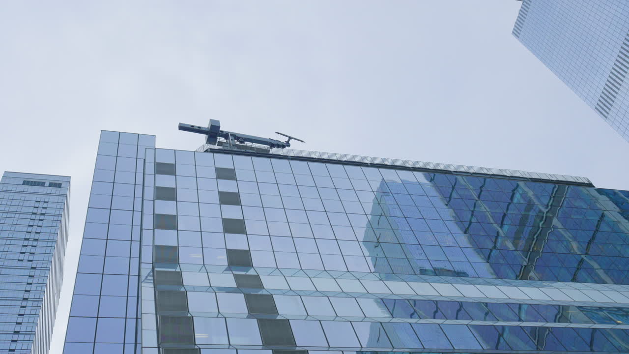 도시 내의 현대적인 마천루