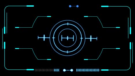 hud elementos futuristas monitor objetivo interfaz de control de usuario panel de pantalla