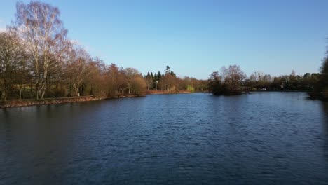 chateaugiron pond, brittany in france