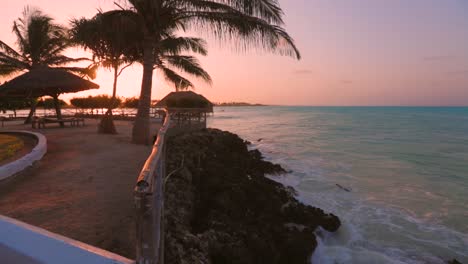 Sunset-at-a-jetty-bar-in-Zanzibar