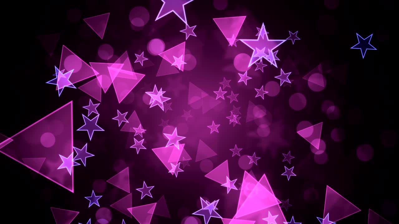 formas de fiesta y estrellas