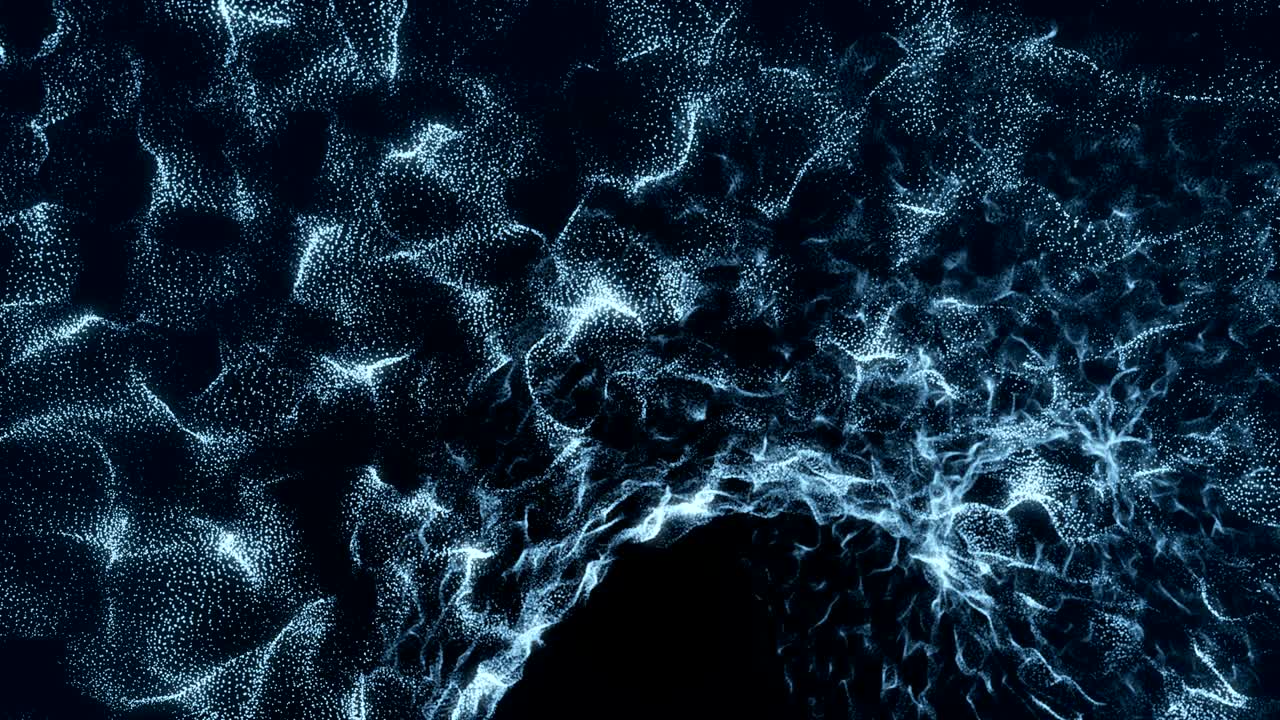 Particles dust abstract light bokeh motion titles cinematic background loop