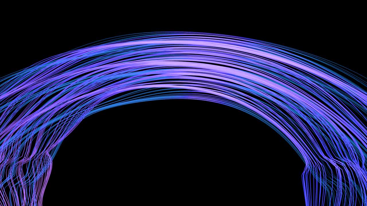 Abstract Light Trails.