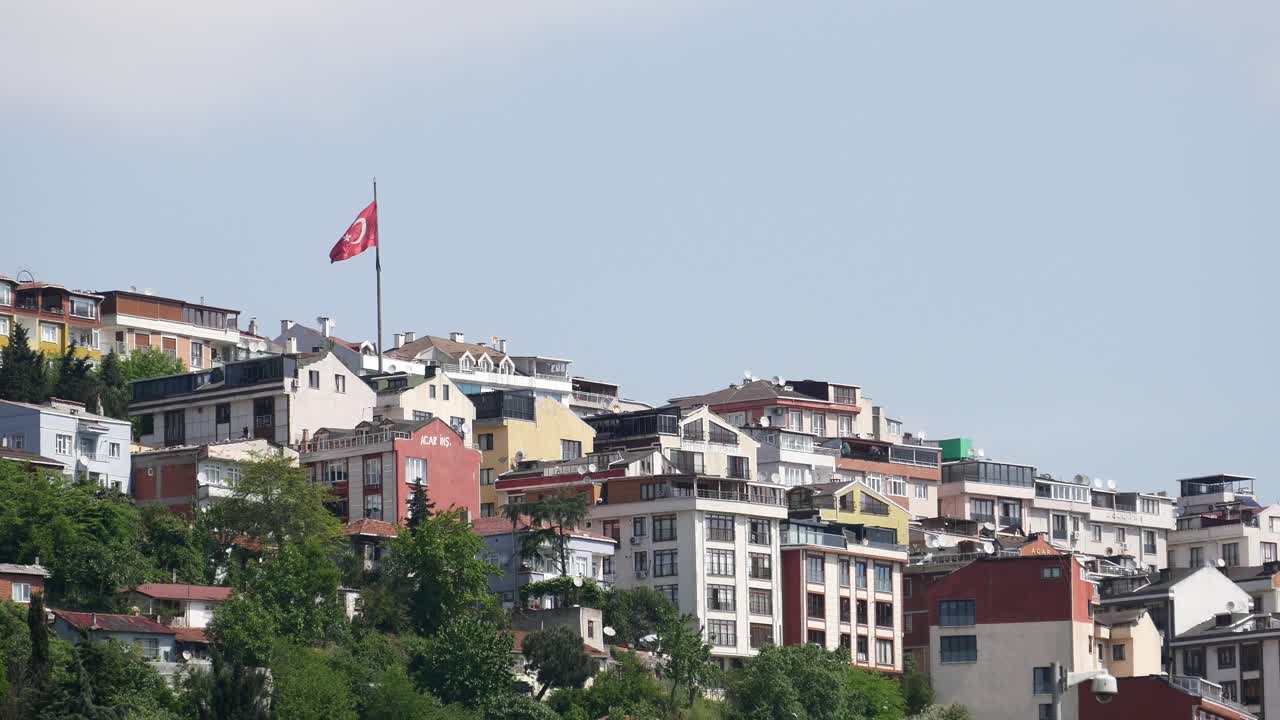 이스탄불 시내 풍경과 발