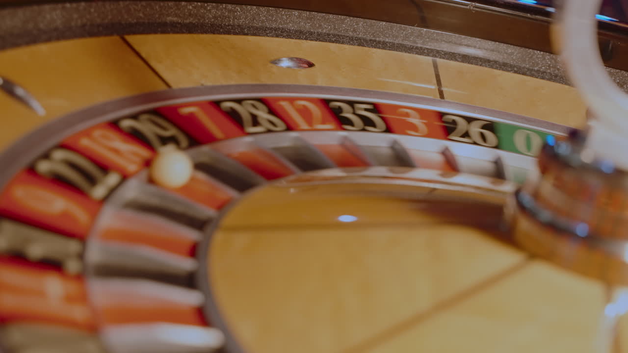Roulette Wheel in Action