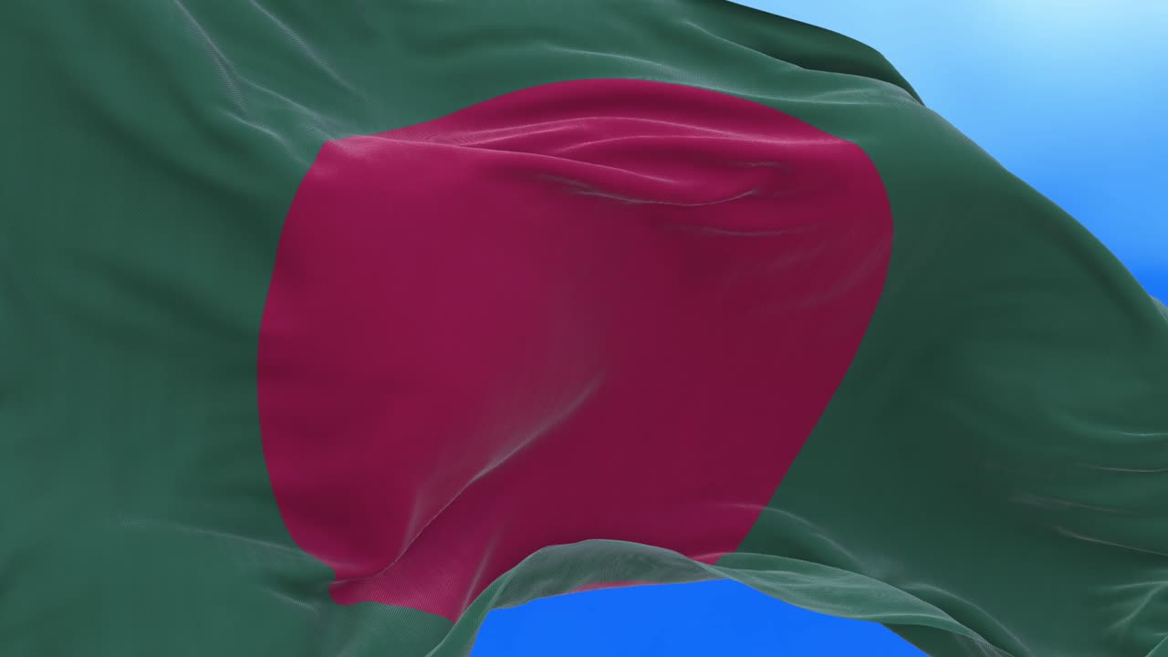 방글라데시 발의 끊임없는 루프.