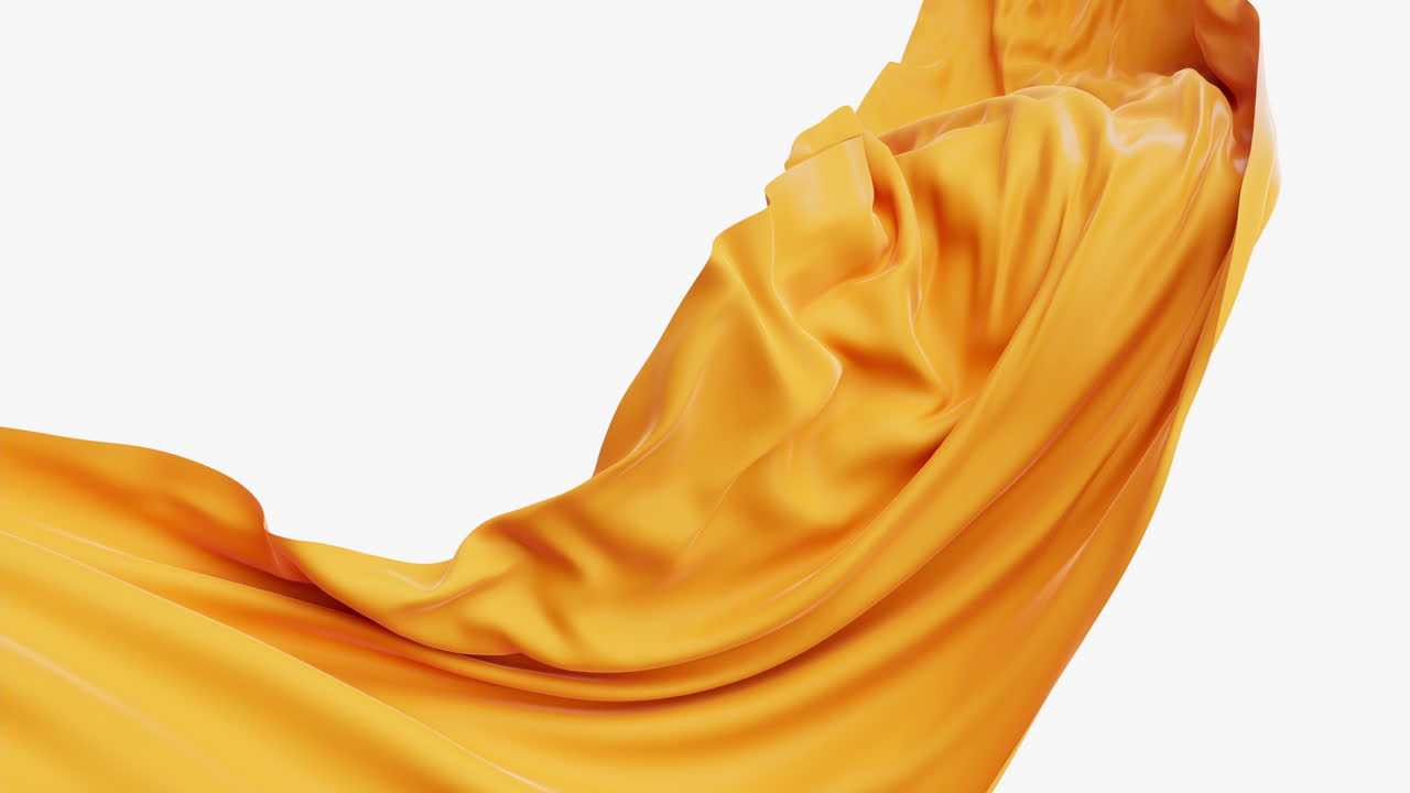 el tejido de la onda que fluye, renderización 3d.