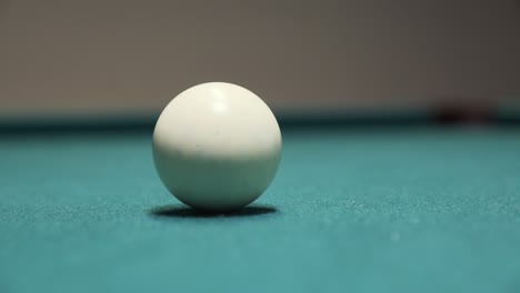 sinking the yellow 1-ball to in a game of billiards