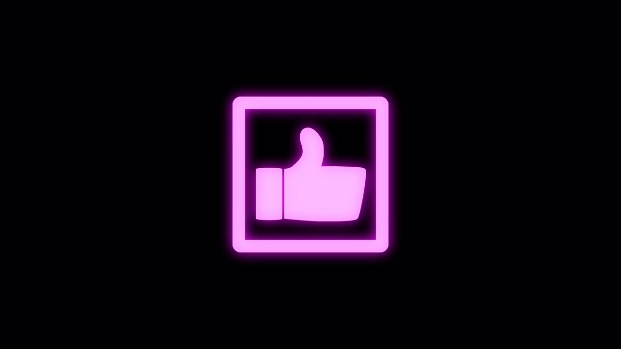 Simple wave neon icon good Transitions. 1080p - 30 fps - Alpha Channel (4)