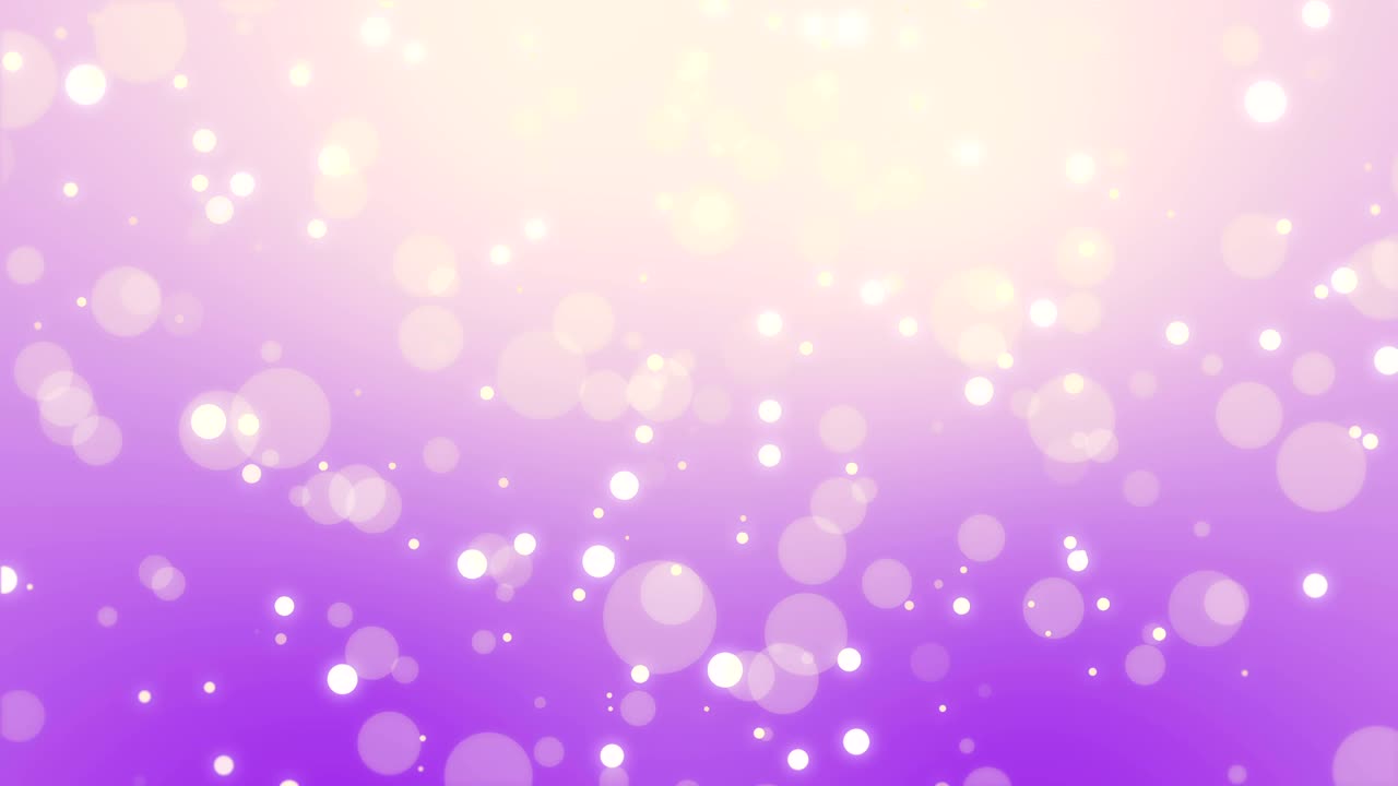fondo de bokeh amarillo púrpura animado festivo