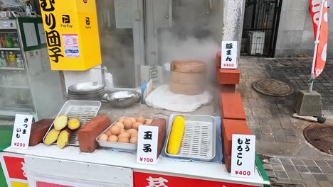 Puesto-De-Mercado-En-Japón