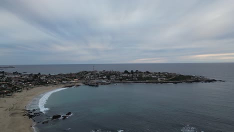 Strandbucht-El-Quisco,-Region-Valparaiso