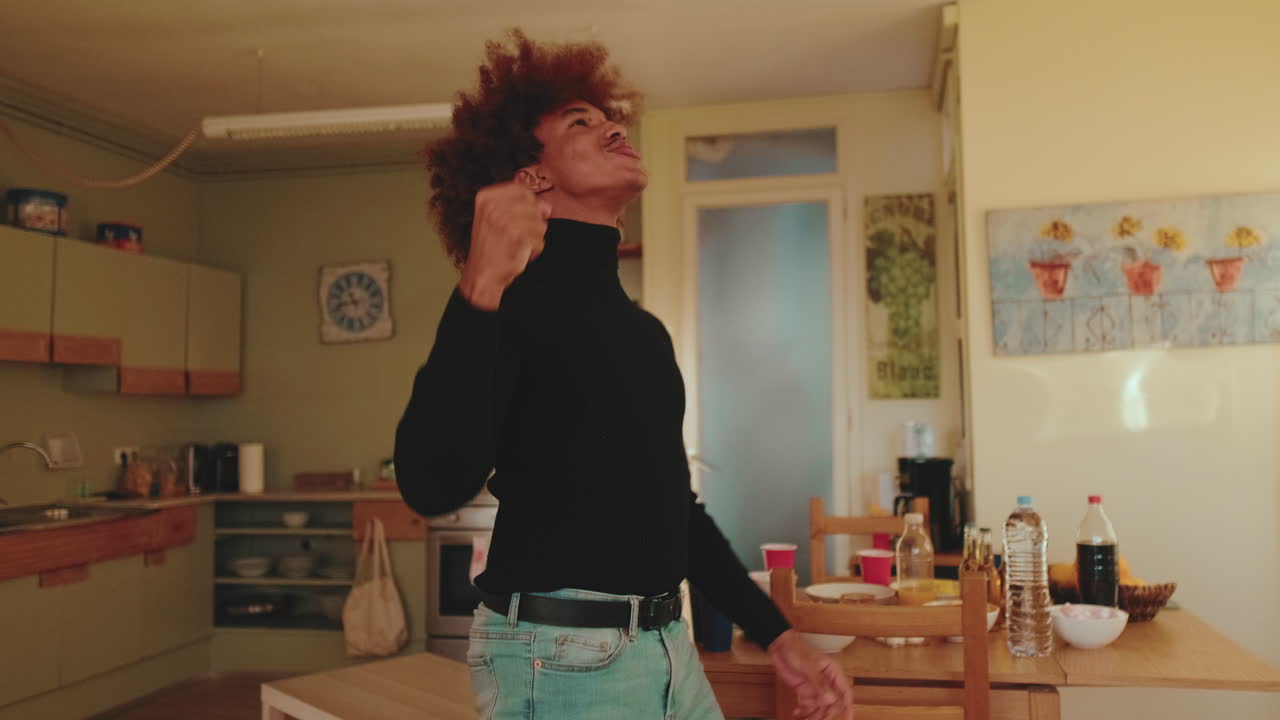 People having fun at a party indoors