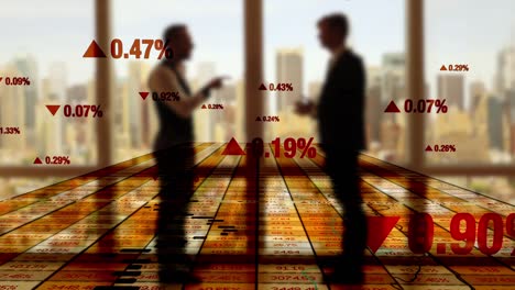 porcentaje de beneficios y ventas del número de empresas con antecedentes de ciudades modernas