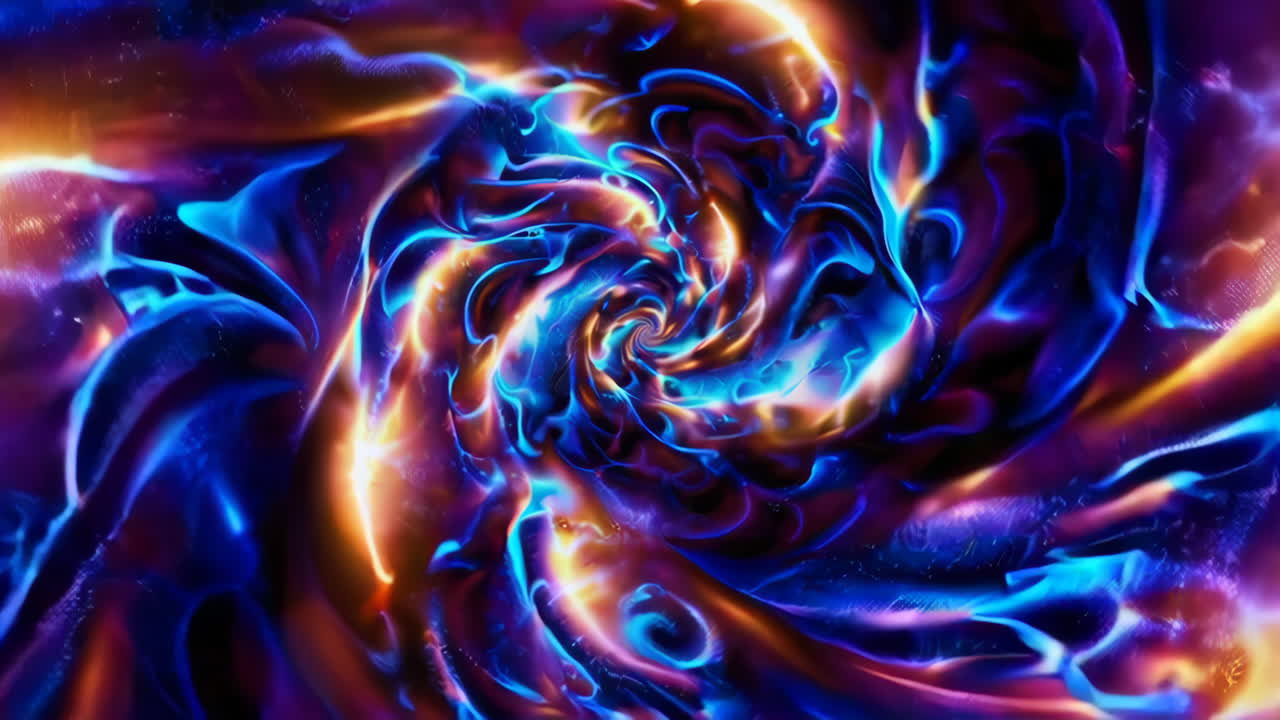 Arte en espiral abstracto