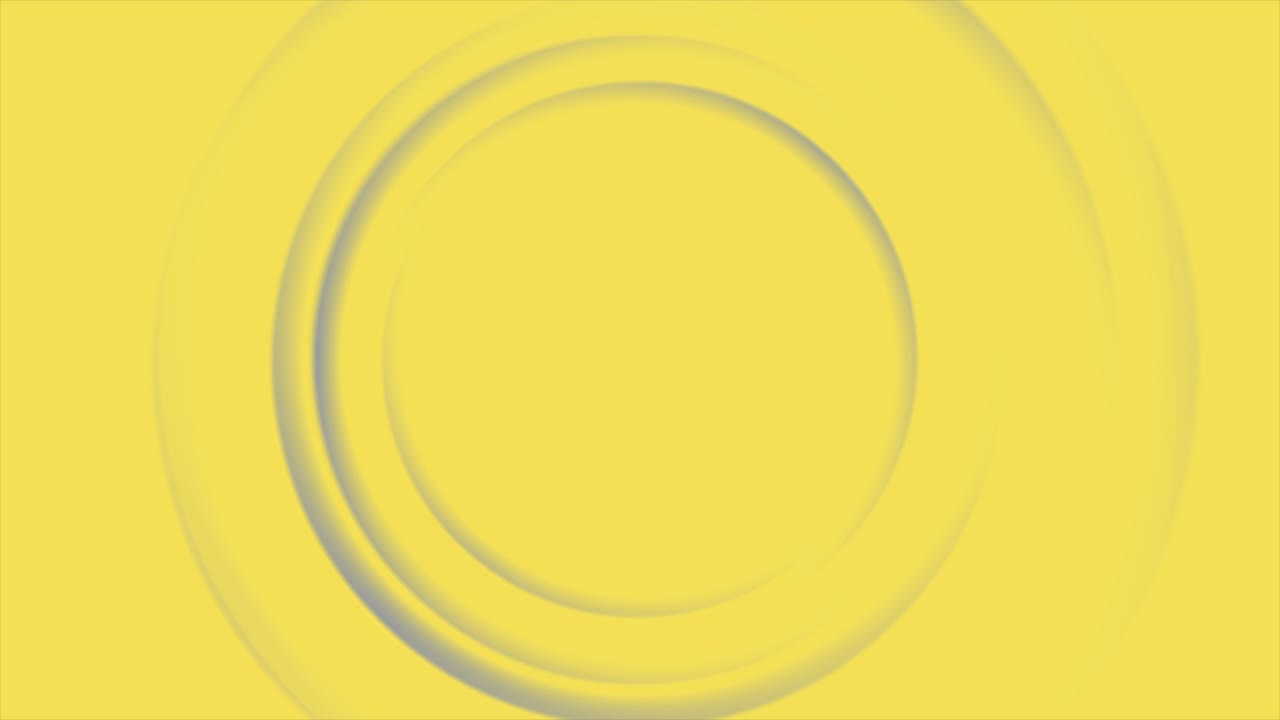 contraste suave círculos grises y amarillos fondo de movimiento abstracto
