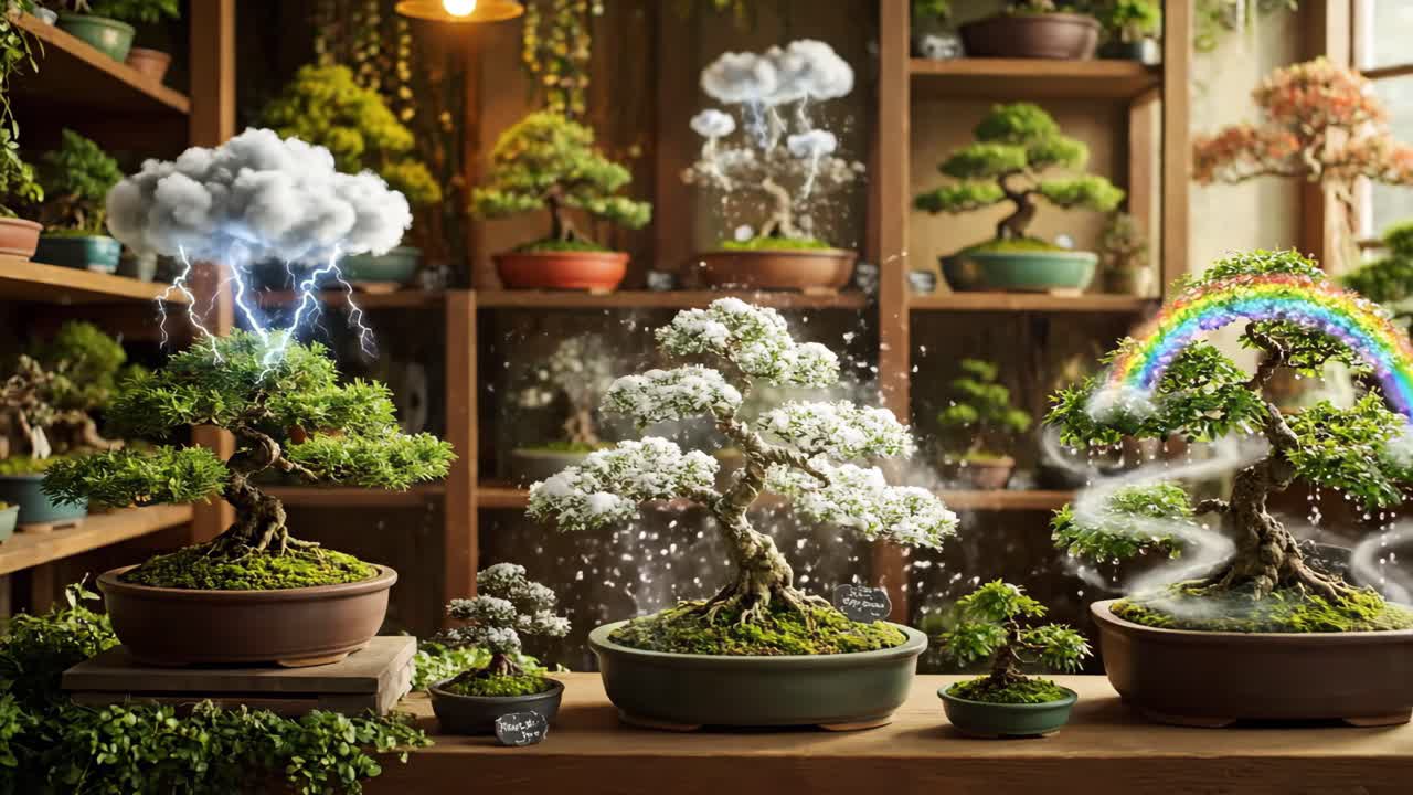 Magical Bonsai Tree Collection