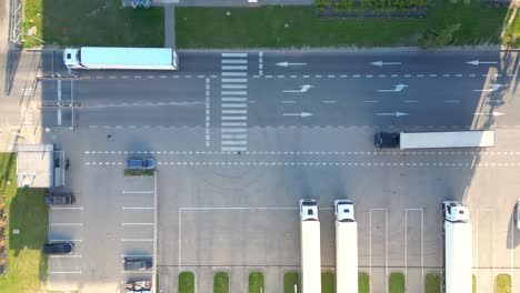 Aerial-view-of-goods-warehouse