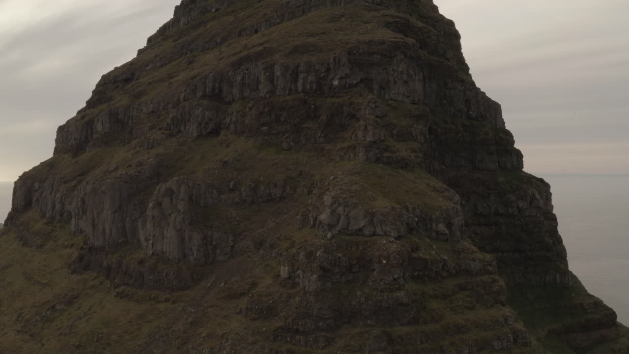 Rugged Landscape Of Kirkjufell Mountain On The North Coast Of Snaefellsnes Peninsula In Iceland