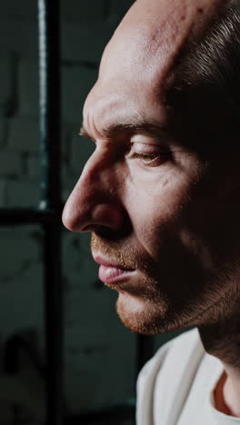 man in prison