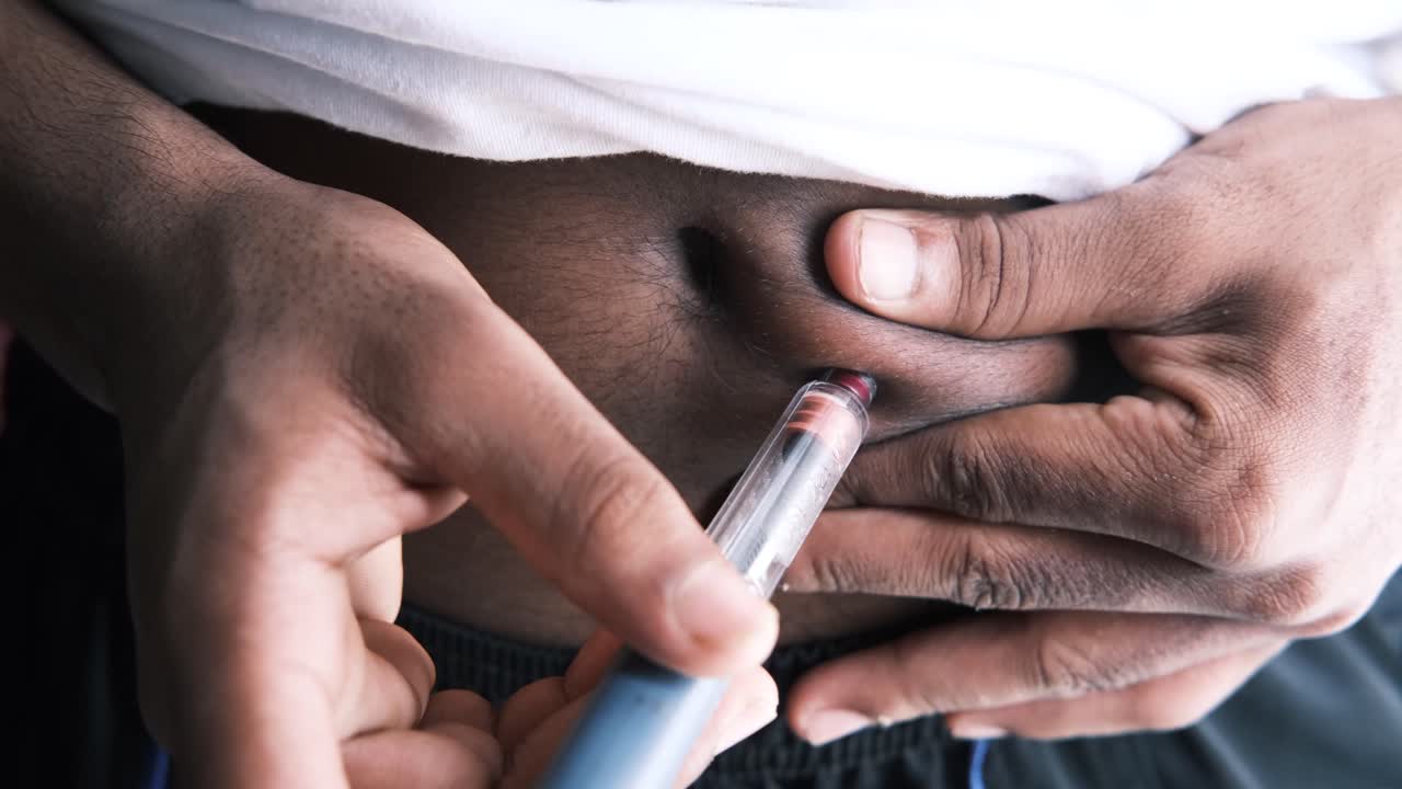 Injection d' insuline