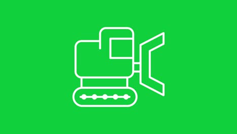 máquina de limpieza de la pantalla verde de la construcción