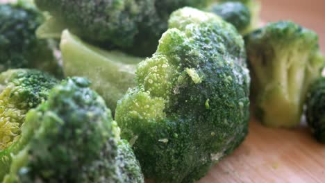 frozen broccoli pieces