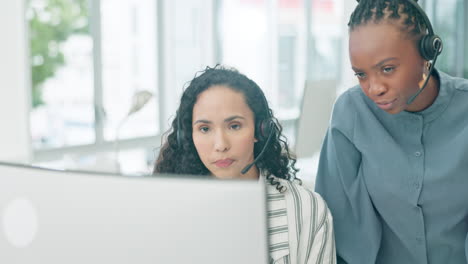 call center, training and business women