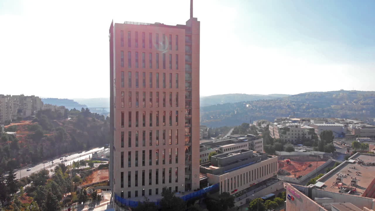 Hi tech Park in Jerusalem Mount Hotzvim Aerial