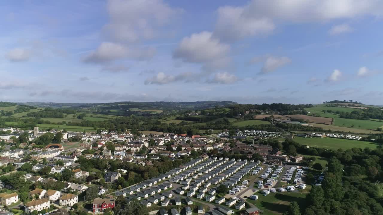 antena del pueblo de charmouth