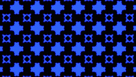 abstract blue geometric seamless pattern background. abstract stripes kaleidoscope loop. fast psychedelic colorful kaleidoscope vj background. disco abstract motion background. kaleidoscope effect