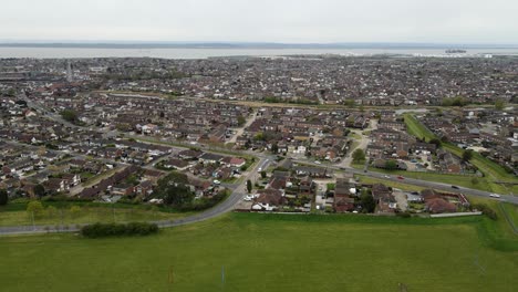 Canvey-Island-Essex-Reino-Unido-Antena-4k