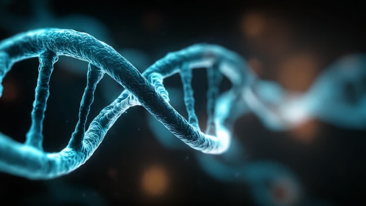 La Struttura Intricata del DNA: Un'Esplorazione Ravvicinata del Materiale Genetico che Rileva il suo Design Elicoidale e la Complessità Molecolare in Dettagli Sbalorditivi