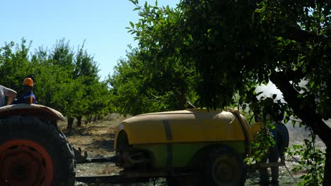 Cultivador-Agricultura-Fumigación