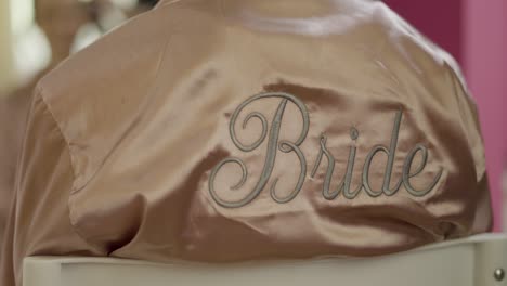 women satin robe short for bride