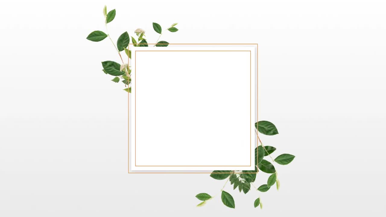 可愛い緑の境界のデザイン