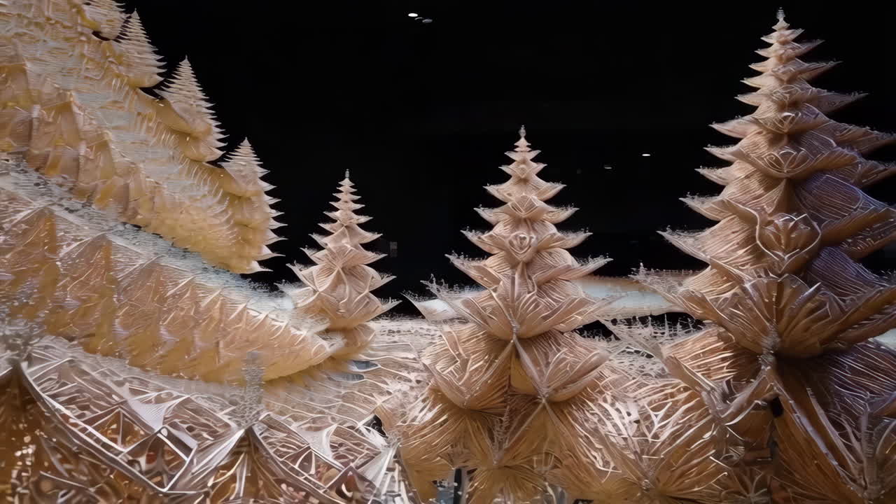Ornate Detail of a Thai Temple Architecture
