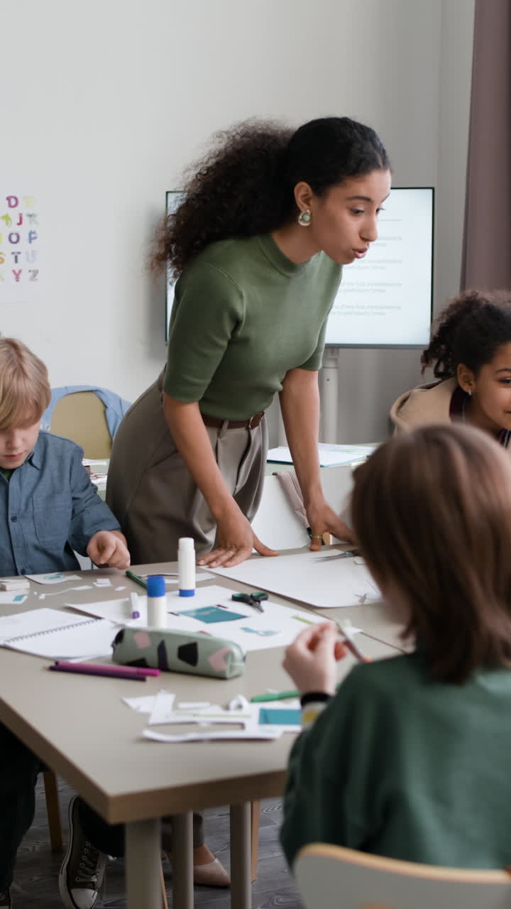 Elementary School Art Class