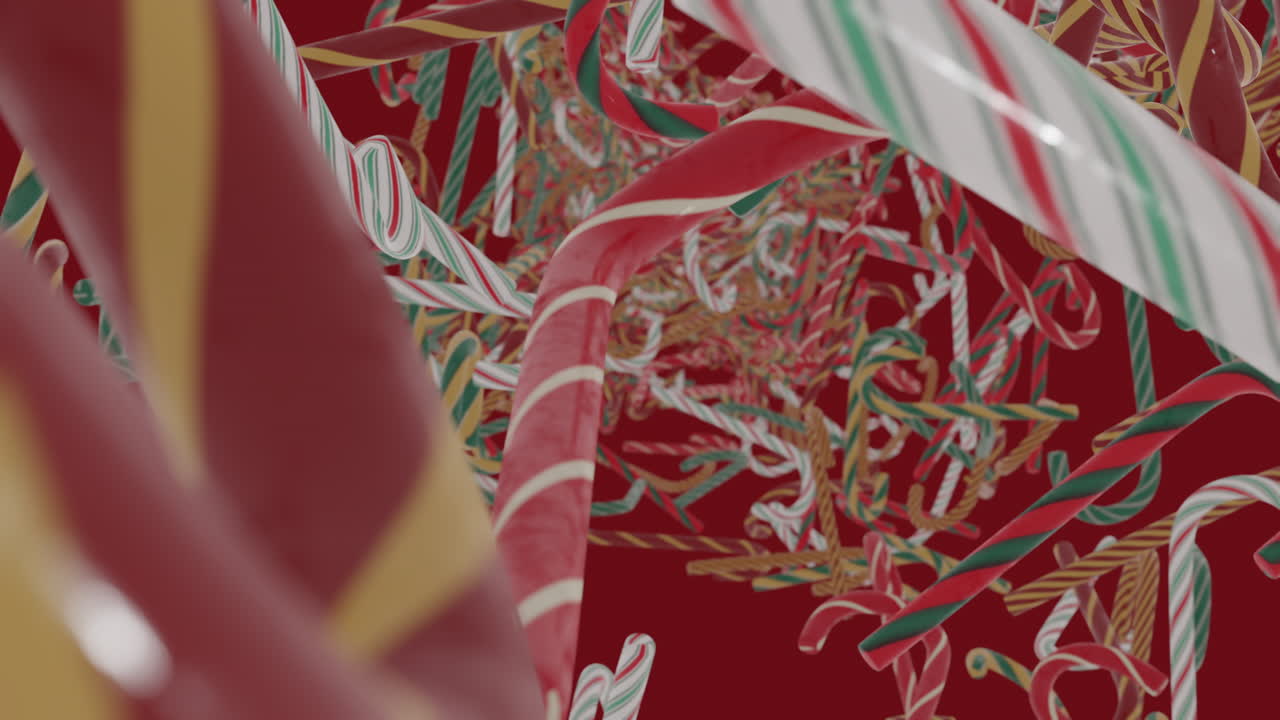 el fondo de las cañas de caramelo de navidad