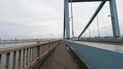 4K-Aufnahme-Einer-Großen-Brücke-In-Der-Stadt-Tokio,-Japan