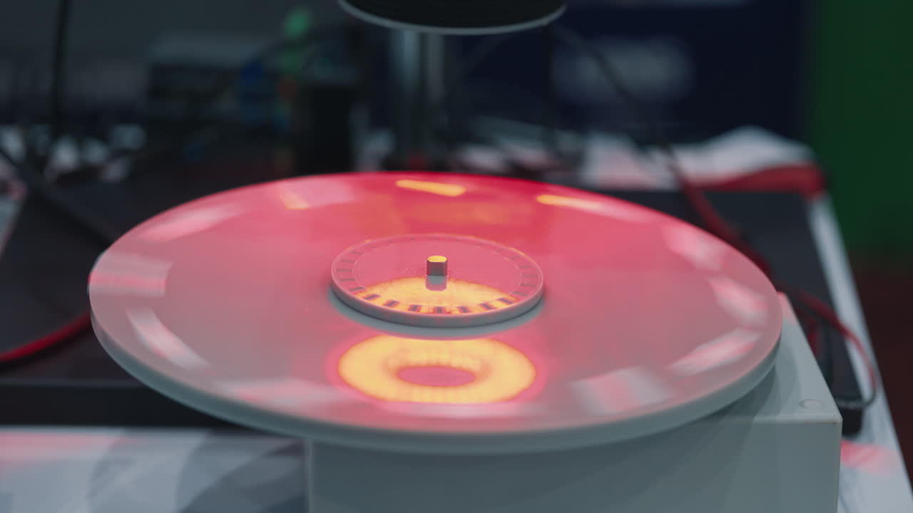 Magnetic Material Analysis on Rotating Disk