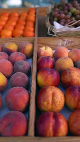 fresh fruits at a market