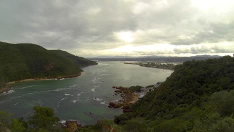 knysna heads, east coast south africa