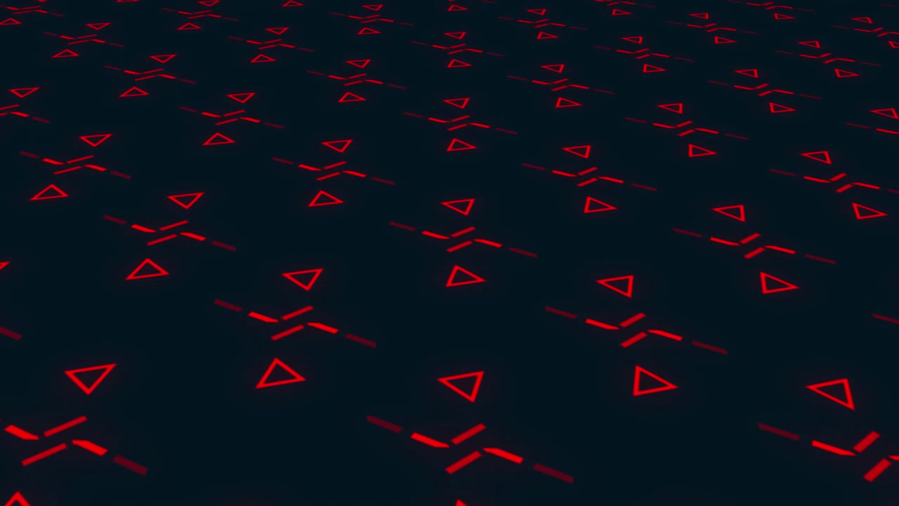 Animation of retro hypnotic motion