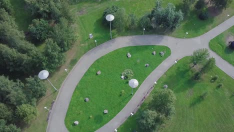 park aerial view